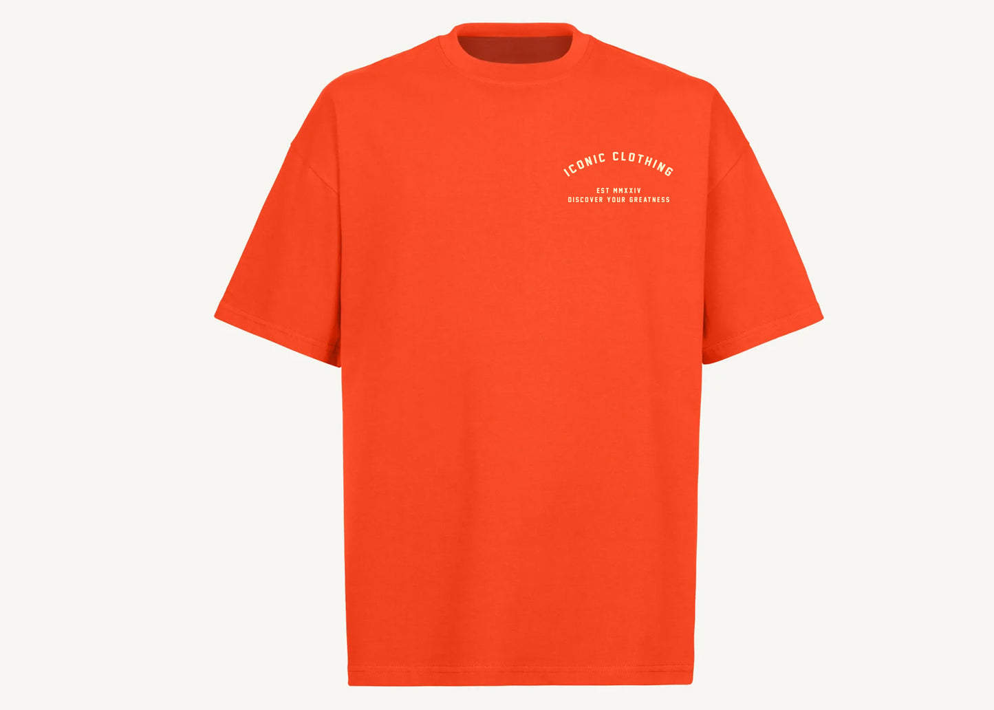 D. Iconic Orange Classic T-Shirt