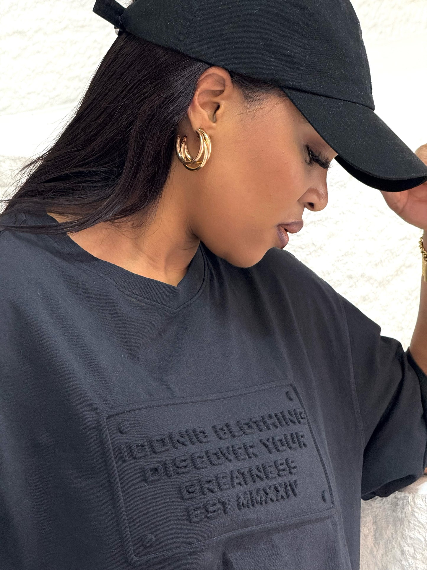 Emboss Iconic Logo T-Shirt