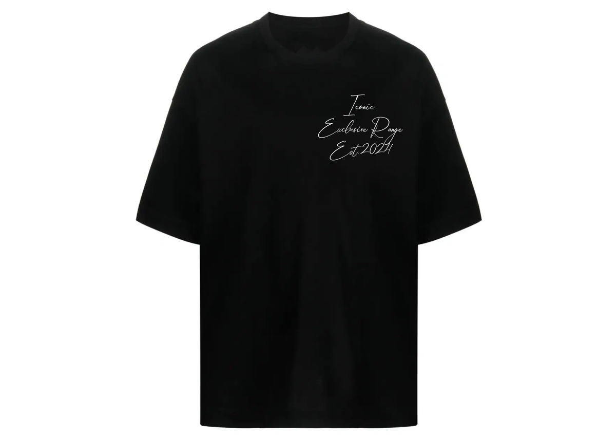 Black Exclusive Range Signature T-Shirt