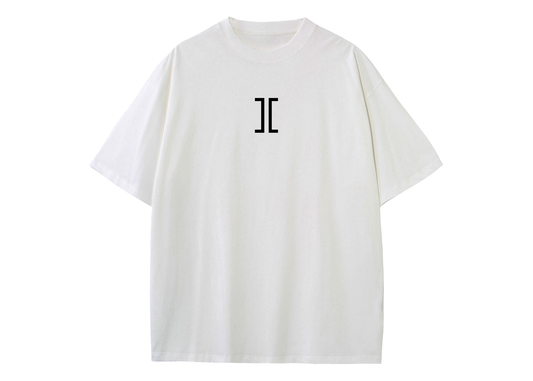 Iconic Logo Print White T-shirt