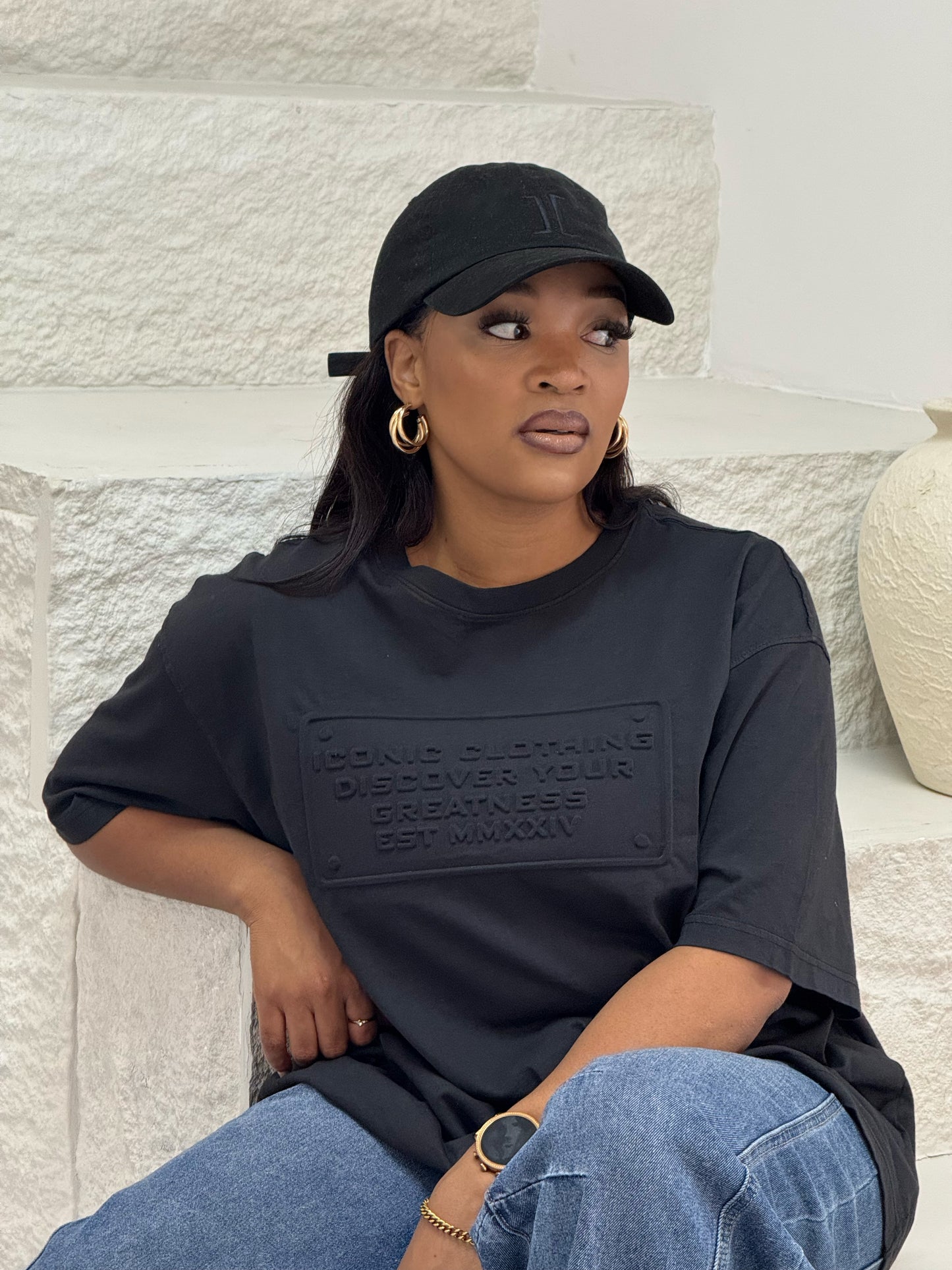 Emboss Iconic Logo T-Shirt