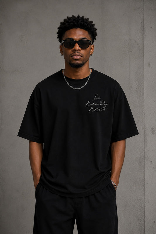 Black Exclusive Range Signature T-Shirt