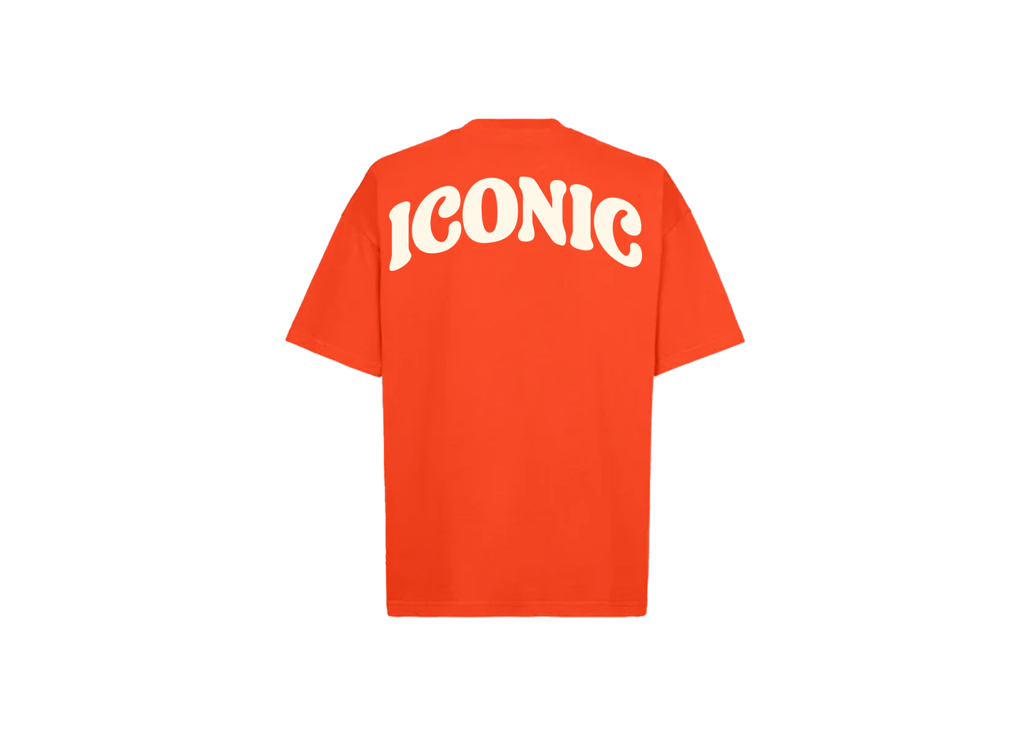 Iconic Essentials Logo Orange T-Shirt